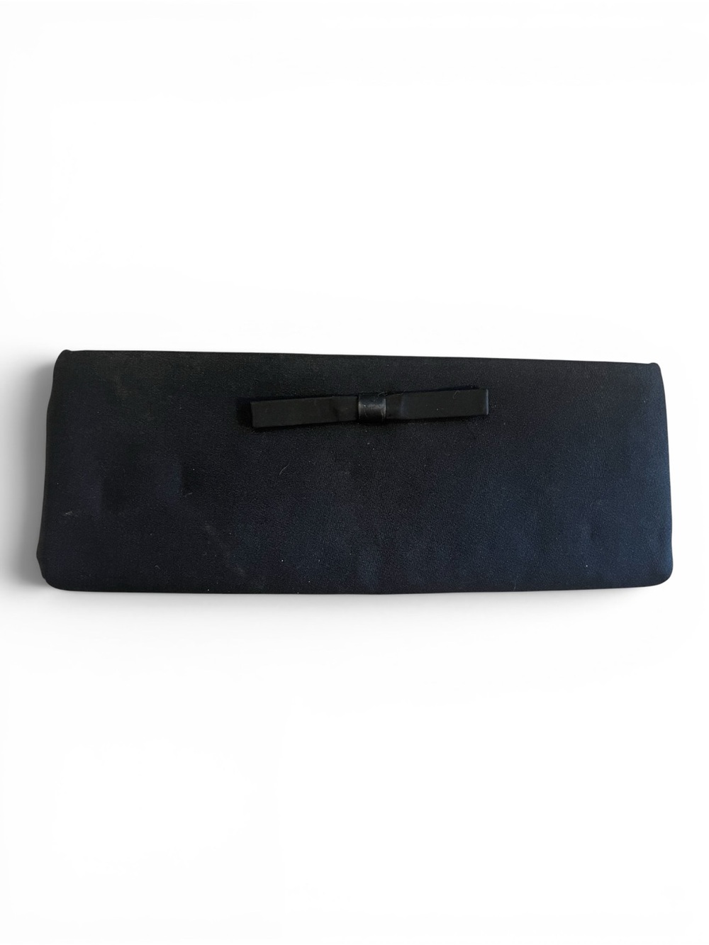 Harry Levine HL 50s Black Bow Clutch | MCM Hollywood Regency
